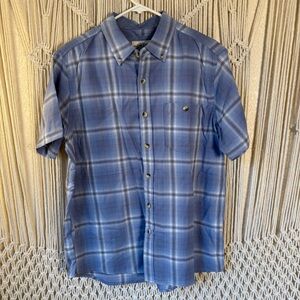 Blue Plaid Men's Shirt